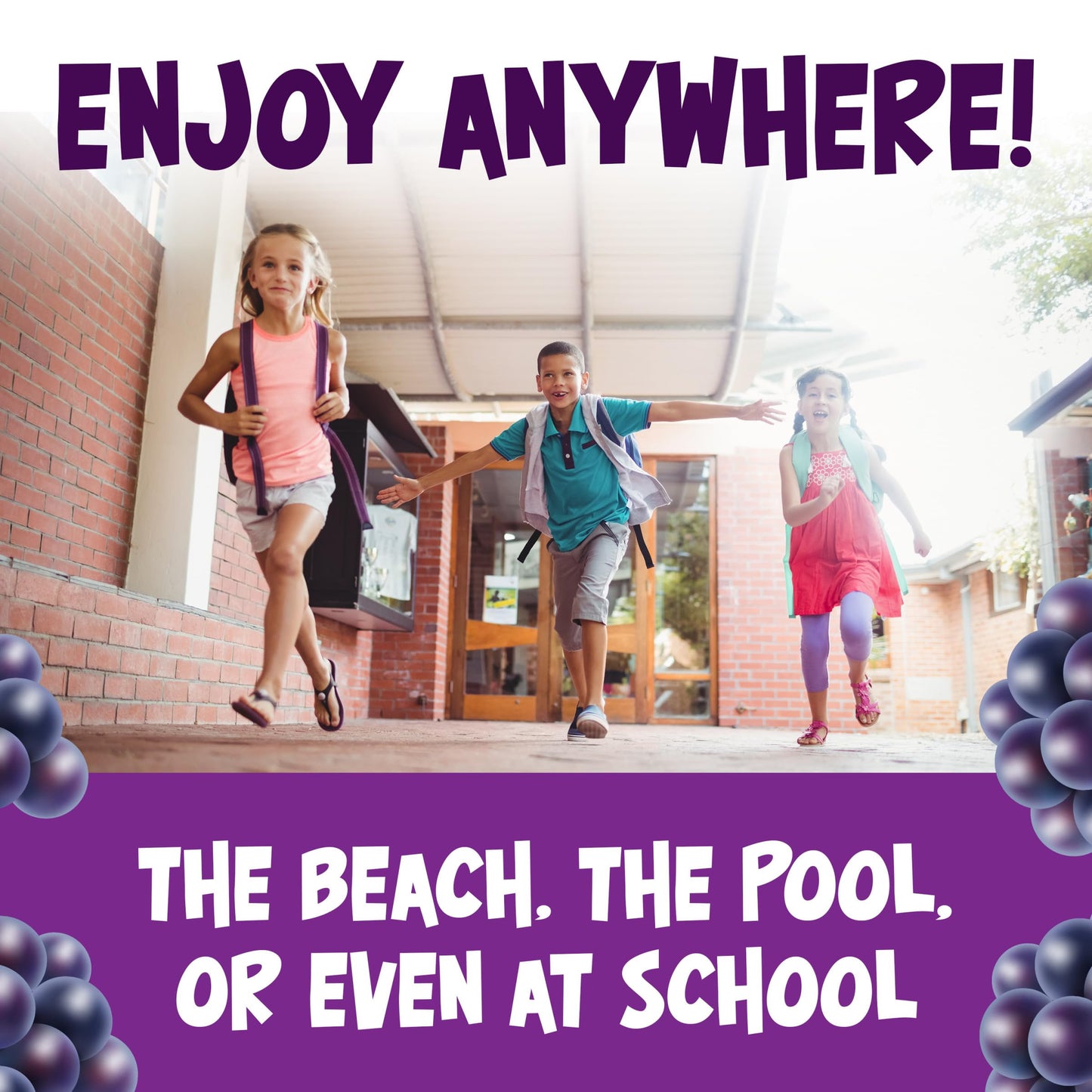 Kool-Aid Unsweetened Drink Mix, 1 Packet, for Flavorful Hydration and Shareable Refreshment, Grape Artificially Flavored, Good Source of Vitamin C