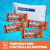 MrBeast Feastables Peanut Butter Halloween Pumpkin Cups, 2lb Box