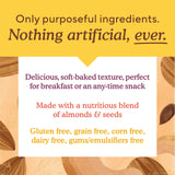 Simple Mills Almond Flour Snack Bars (Nutty Banana, Spiced Carrot Cake, Dark Chocolate Almond, Peanut Butter Chocolate Chip) - Gluten Free, Made
