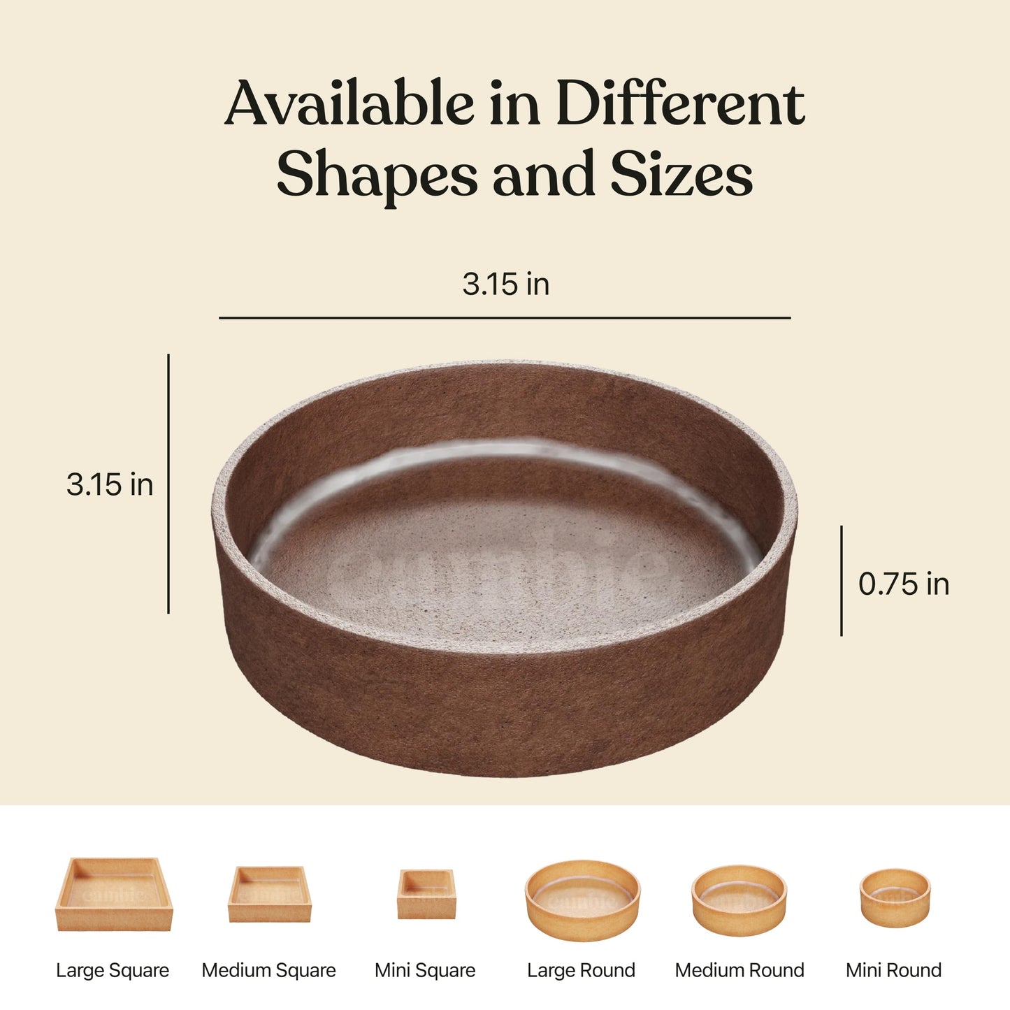 Cambie Round Chocolate Large Tart Shells, 3.15" in Diameter, French Style Cocoa Tarts with Dark Chocolate Coating (Pack of 24)