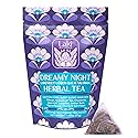 Dreamy Night Sleep Tea (1.65 oz, Pack of 18 Tea Bags) - Sleepytime Calming Caffeine Free Tea Herbal Blend with Valerian Root, Chamomile, Lemon Balm
