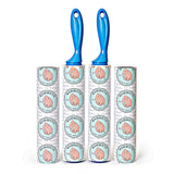 Mammoth Lint Roller-Extra Large Lint Roller, 2 Rollers and 2 Refills, 90 Sheets per Roll, Perfect for Pets (360 Extra Long Sheets Total)