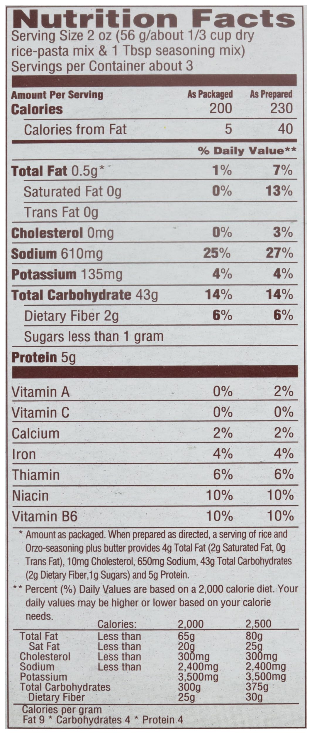 Near East Long Rain & Wild Rice Mix, Garlic & Herb, 5.9oz Boz