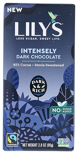 Lily's Chocolate Stevia Sweetened Dark Chocolate, 2.8 OZ