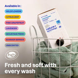 ATTITUDE Liquid Laundry Detergent Refill, EWG Verified, HE Compatible, Plant-Based & Vegan, Natural Laundry Soap, Pink Grapefruit Scent, 80 Loads