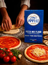 Song' E Napule Pizza Mix Flour | To Prepare Pizza and Focaccia | Make Your Own | Product of Italy, 18 Ounce Box
