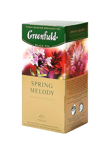 Greenfield Tea, Spring Melody, 25 Count