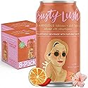 Busty Lush Craft Mocktails - Non-Alcoholic Sparkling Drinks, Zero Proof Drinks, Mezcalita, Alcohol Alternative - Infused with L-Theanine, Low Calorie