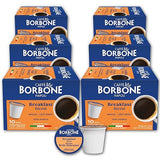 Caffè Borbone Breakfast Blend Coffee (60 Count) - Medium Light Roast, 100% Arabica, Roasted in Naples with Notes of Chestnut and Caramel - Single