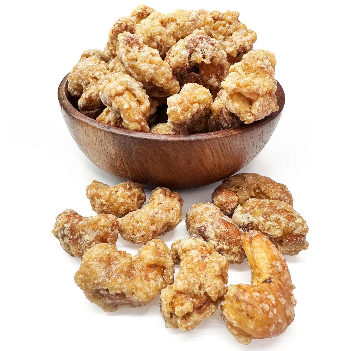 NY SPICE SHOP Honey Salted Cashews - 1 Pound Cashews Roasted Lightly Salted - Crunchy Healthy Snacks Mix - Bulk Cashew Deliciously Coated