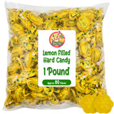 Italian Lemon Drops Hard Candy - 1 Pound Bag - Classic Lemon Candy Individually Wrapped - Limoni Treats from Italy - Old Fashioned Citrus Delight