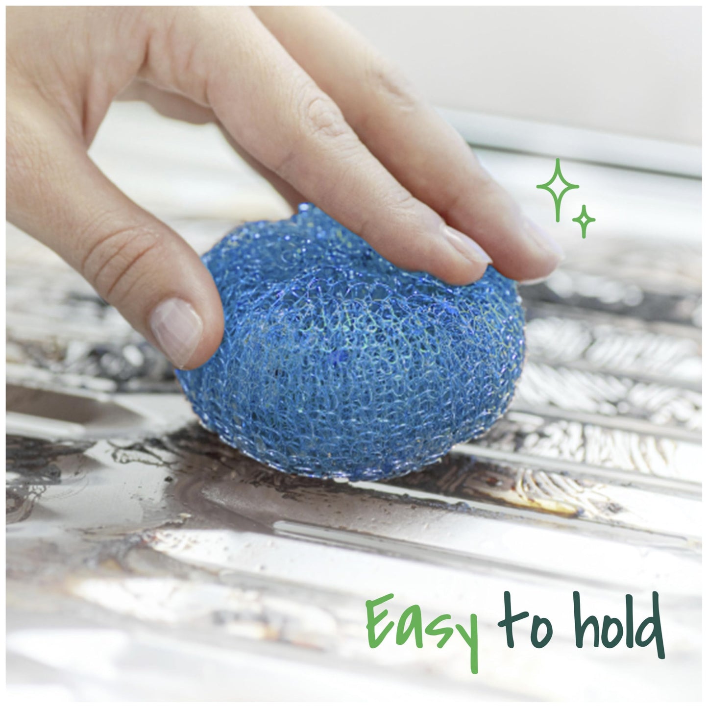 Scotch-Brite Non-Scratch Plastic Scrubbing Pads, Cleans Dishes Without Scratching, 3 Scrubbing Pads