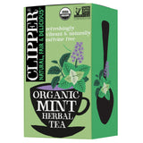 Clipper Tea Mint Herbal Teabags - Caffeine Free, USDA Organic, Great Hot or Iced - Refreshing, Natural, Fair & Delicious - 20 Tea Bags