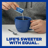 EQUAL 0 Calorie Sweetener, Aspartame and Acesulfame-K Sweetener Packets, Zero Calorie Sugar Alternative, Erythritol Free, 2000 Ct (Pack of 1)