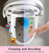 Toilet gel seal, 72 sticks, 6 kinds of fragrance, clean air freshener (6, 6 packs)