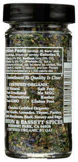 Morton & Bassett Organic Herbs Provence, 0.7 OZ