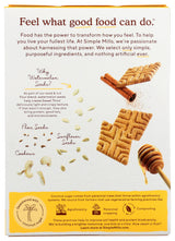 Simple Mills Honey Cinnamon Seed & Nut Flour Sweet Thins, Paleo Friendly & Delicious Sweet Thin Cookies, Good for Snacks, Nutrient Dense, 4.25oz, Pack