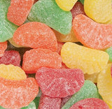 Assorted Fruit Slices Candies, Sugar-Coated 1 LB Cherry, Lemon, Lime, Orange jelly Candies ShoJerCo Foods.