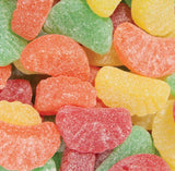 Assorted Fruit Slices Candies, Sugar-Coated 1 LB Cherry, Lemon, Lime, Orange jelly Candies ShoJerCo Foods.