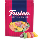 Assorted Fruit Slices Jelly Candy 2 Pound Bulk Bag of Old-Fashioned Sugar-Dusted Gum Drops, Jelly Fruit Mix, Nostalgic Soft Gems for Gifts & Bowls