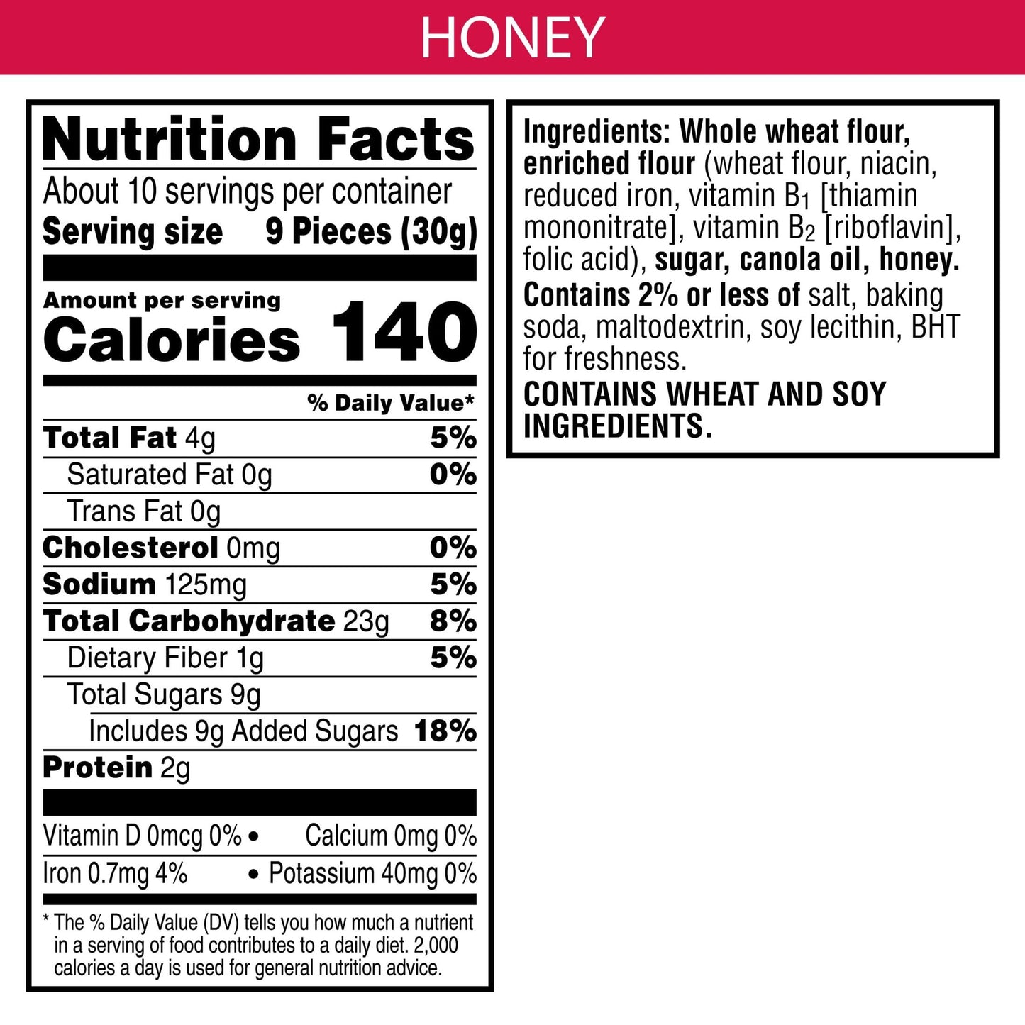 Kellogg's SCOOBY-DOO! Baked Graham Cracker Snacks, Lunch Box Snacks, Kids Snacks, Honey, 11oz Box (1 Box)