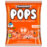 Tootsie Pops Single Flavor Bag - Orange Flavored Lollipops with Chocolatey Center - Individually Wrapped Hard Candy - Orange Candy - Peanut Free