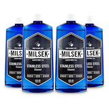 Milsek Stainless Steel Cleaner - Multipurpose Cleaning Supplies for Home and Kitchen Appliances, Sink, Stovetop, Dishwasher, Microwaves