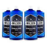 Milsek Stainless Steel Cleaner - Multipurpose Cleaning Supplies for Home and Kitchen Appliances, Sink, Stovetop, Dishwasher, Microwaves