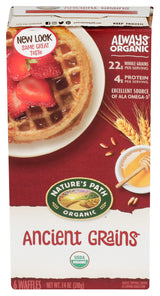 Natures Path Waffle Honey Ancient Grains, 7.4 oz