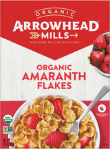 Arrowhead Mills Organic Cereal, Amaranth Flakes, 12 oz.