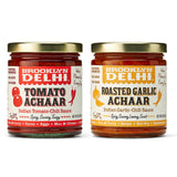 Brooklyn Delhi Tomato Achaar - 9 Ounces - Savory, Spicy, and Tangy Flavor - Made with Locally-Grown Tomatoes, Tamarind, a mix of Indian Spices, Red