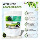 Tea Absolute - Organic Loose Leaf Herbal Tea | 20 Botanical Wellness Blend for Detox, Digestion, Gut Health, Immunity & Natural Energy |