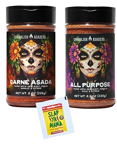 Mexican Seasoning Rub Assortments by Spanglish Asadero, Different Traditional Flavors, Al Pastor, Barbacoa, Birria, Carne Asada, Pollo Asado, Taco