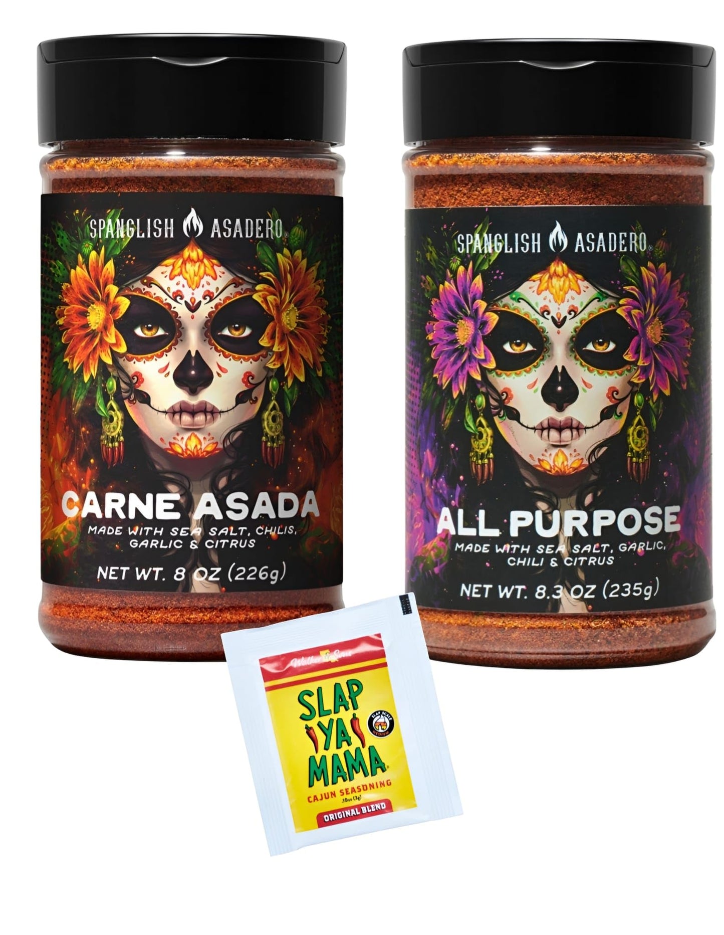 Mexican Seasoning Rub Assortments by Spanglish Asadero, Different Traditional Flavors, Al Pastor, Barbacoa, Birria, Carne Asada, Pollo Asado, Taco