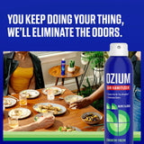 Ozium 8 Oz. Air Sanitizer & Odor Eliminator for Homes, Cars, Offices and More, Country Fresh, Pack of 1