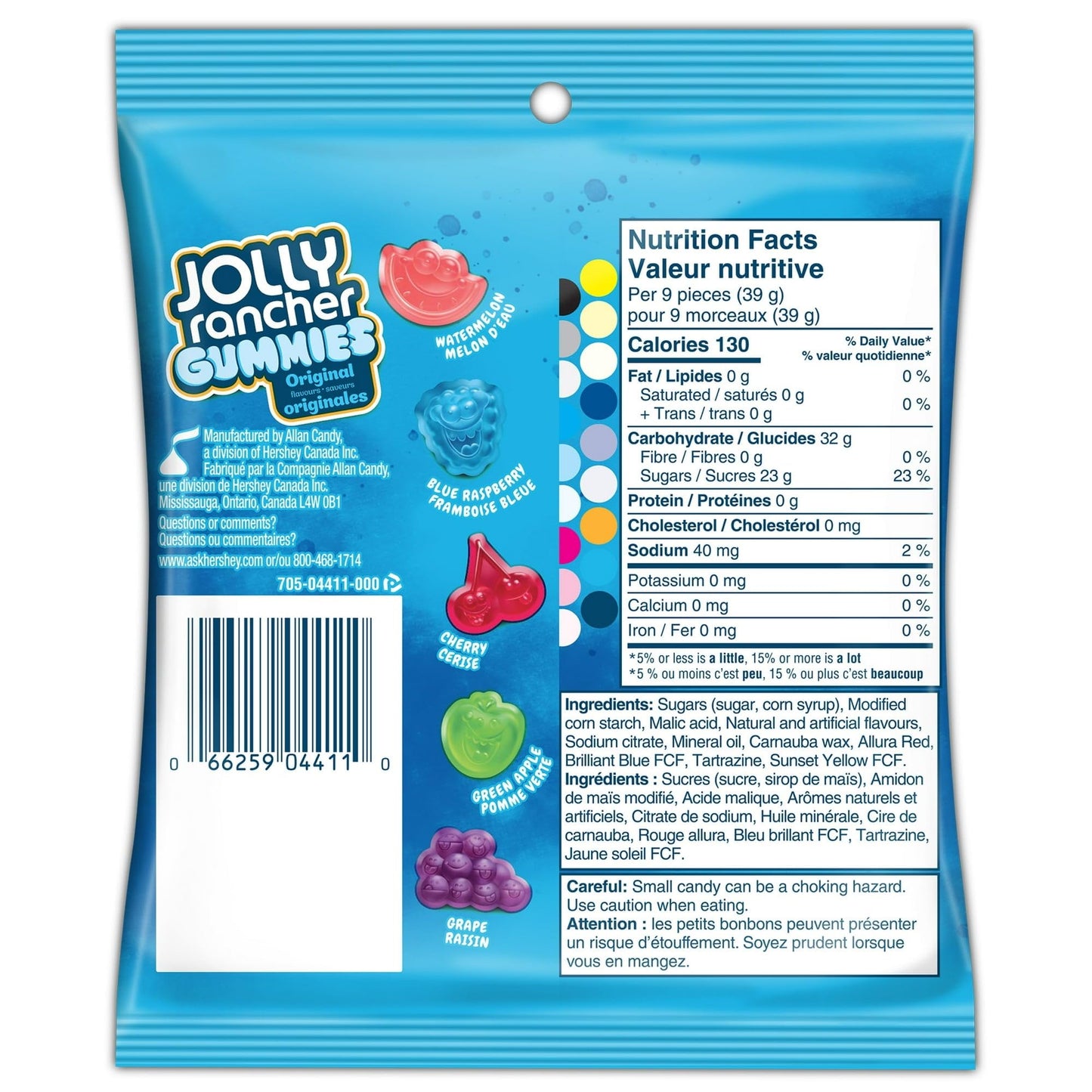 Gummies, Original Flavors, 182g/6.4 oz.