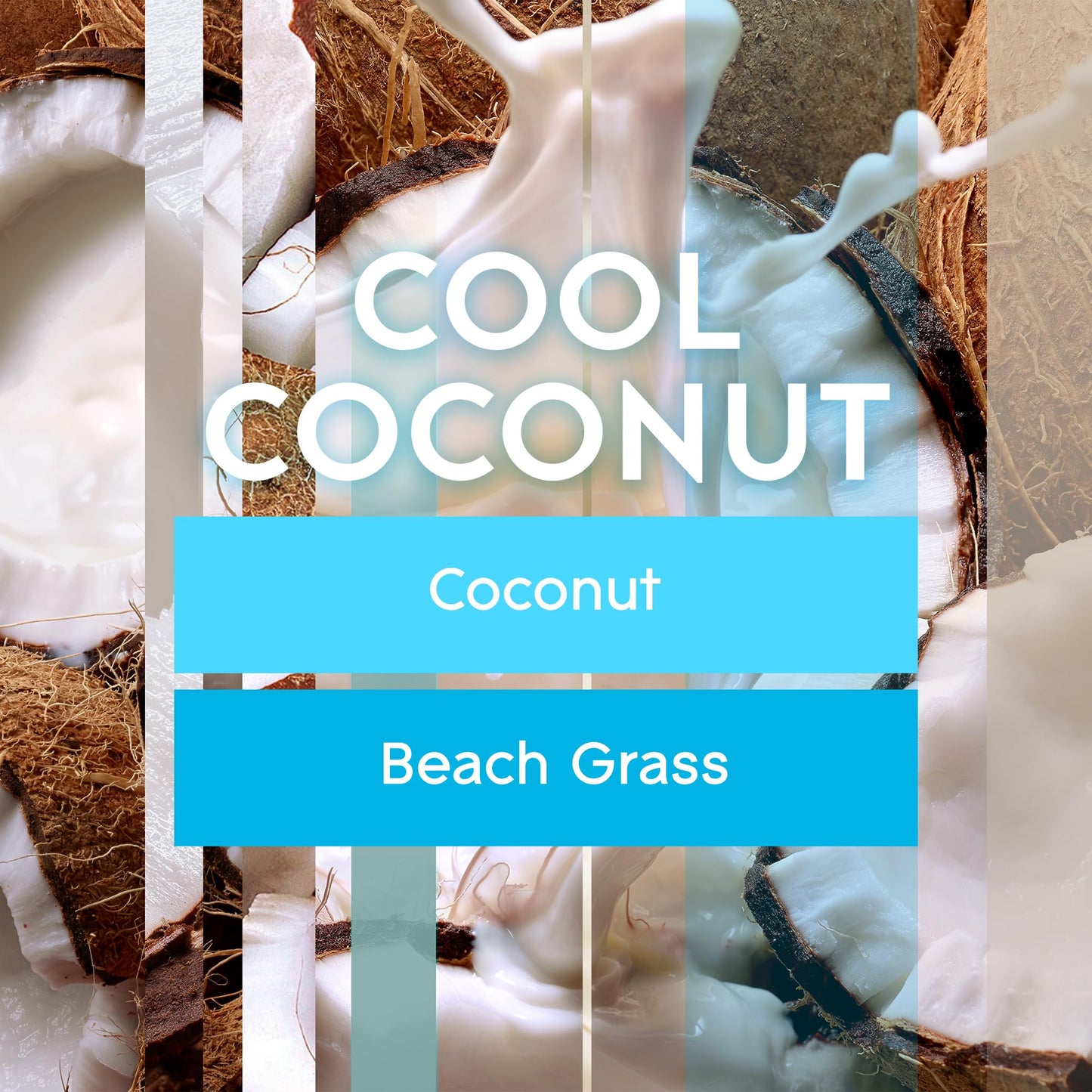 Glade PlugIns Scented Oil Air Freshener, Cool Coconut Limited Edition, 3.35 oz Total, 5 Refills