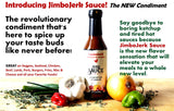 JIMBOJERK Caribbean Jerk Sauce.5oz. Your Beef. Chicken, Seafood, Pork, Vegetables & Favorite Foods Will Thank You For It. Enhance Your
