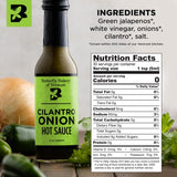 Butterfly Bakery of Vermont Cilantro Onion Hot Sauce, 5 fl oz