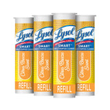 Lysol Smart Refill Cartridges Multipurpose Cleaner, Citrus Breeze, For Disinfecting & Cleaning, 4ct., Packaging May Vary
