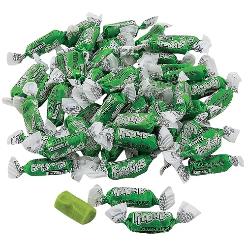 Bulk 360 piece Green Apple Mini Tootsie Roll Frooties Chewy Candy