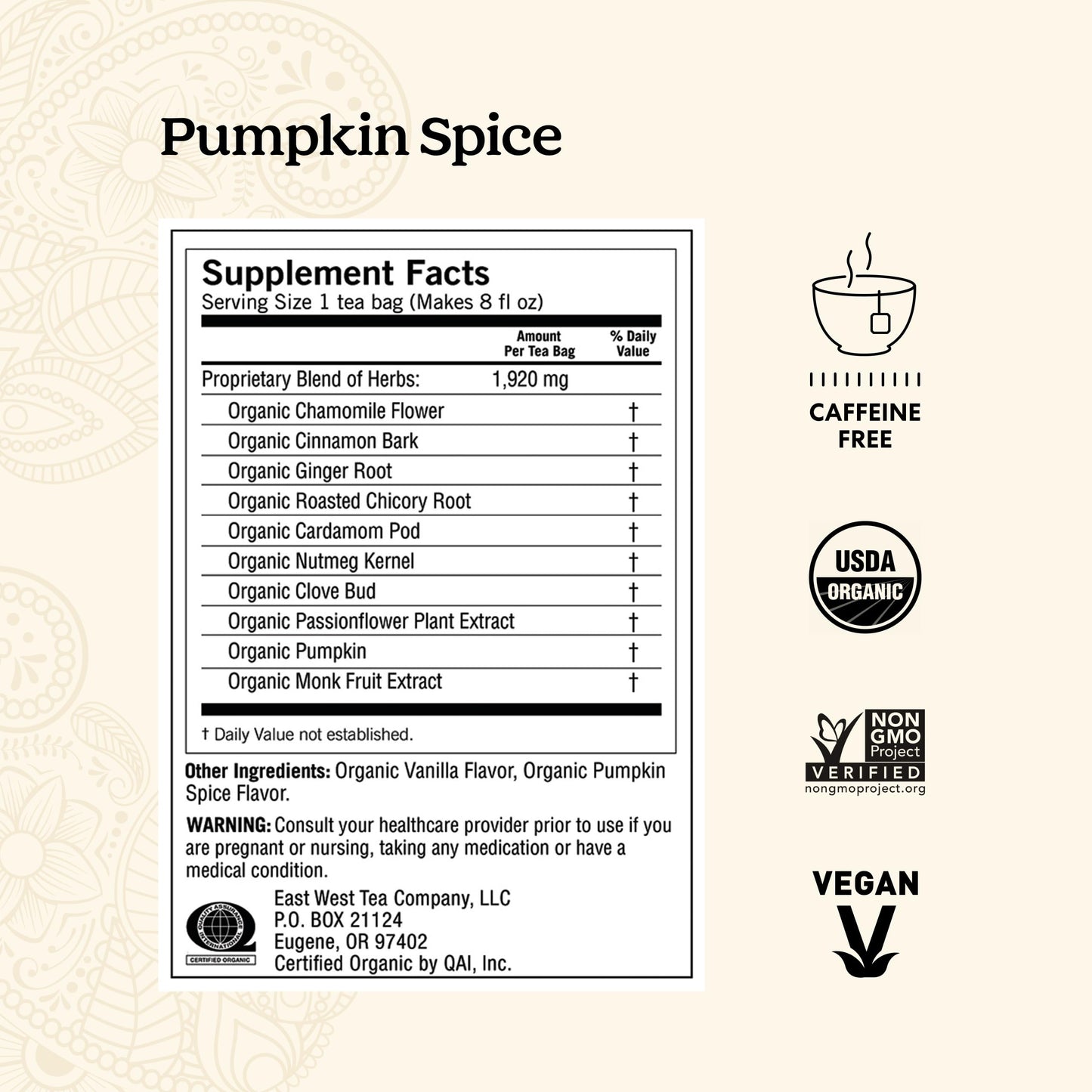 Yogi Tea - Fall Spice Variety Sampler Pack - 16 Tea Bags Per Pack (4 Pack) - Limited Edition Tea Sampler - Herbal Caffeine-Free Teas - Includes 2
