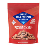 Blue Diamond Almonds, Smokehouse Flavored Snack Nuts, Plant-Based Protein and Fiber Snacks, Gluten Free Iconic Flavor Salty Nuts, Great for Events
