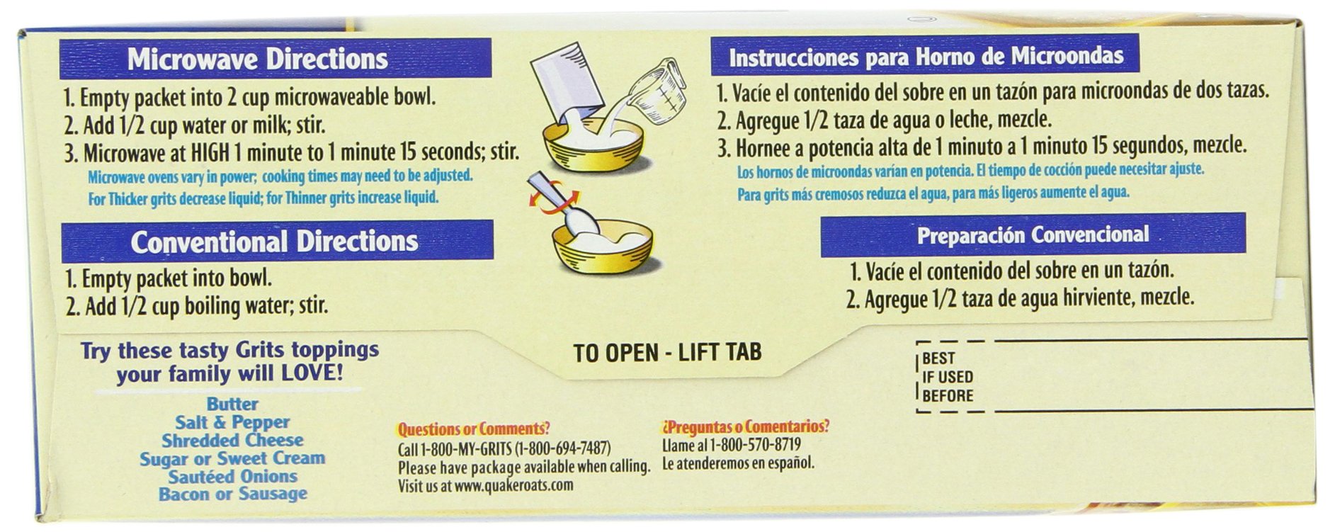Quaker Instant Grits 340 g (Pack of 2)