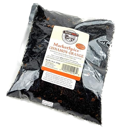 MarketSpice CINNAMON-ORANGE Decaf Tea 16 OZ (454G)