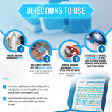 Washing Machine Cleaner Descaler 48 Pack - Value Size Deep Cleaning Tablets HE Front Loader & Top Load Washer, Septic Safe Eco-Friendly Deodorizer