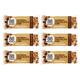 88 Acres Granola Bars, Oatmeal Chocolate Chip, 6 Count, School Safe, Allergen Free Seed & Oat Snack Bar, Gluten & Nut Free, Vegan, Non-GMO & Kosher