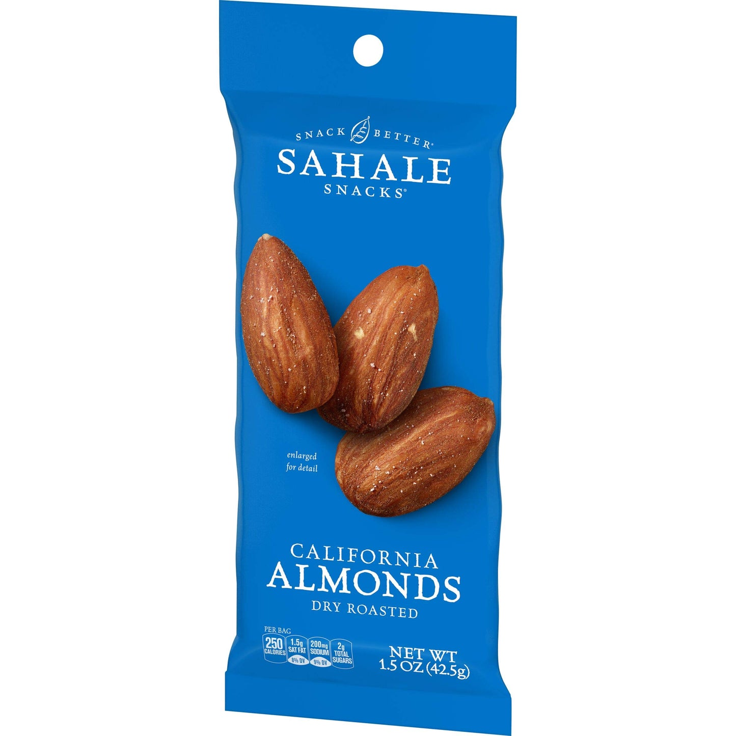 Sahale Snacks California Dry Roasted Almonds, 1.5 Ounces (Pack of 9)