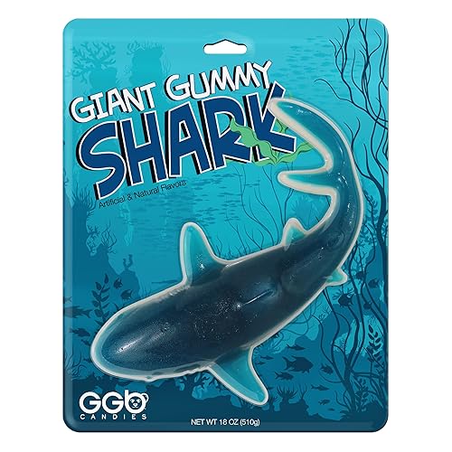 Giant Gummy Shark from GGB Candies (18 Ounce)