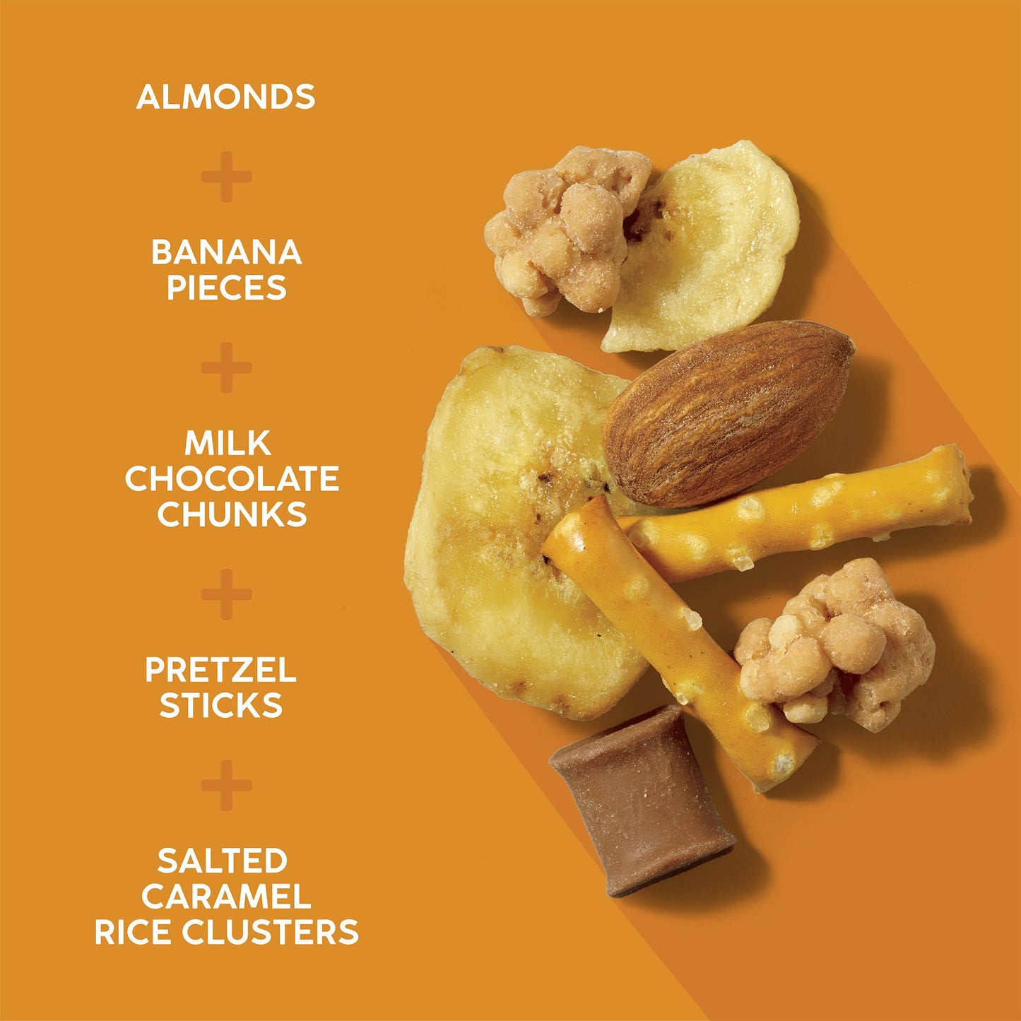 WildRoots Trail Mix, Made with Non-GMO Ingredients & Natural Flavor Salted Caramel Chocolate Banana, 6.5 Ounce (Pack of 1)